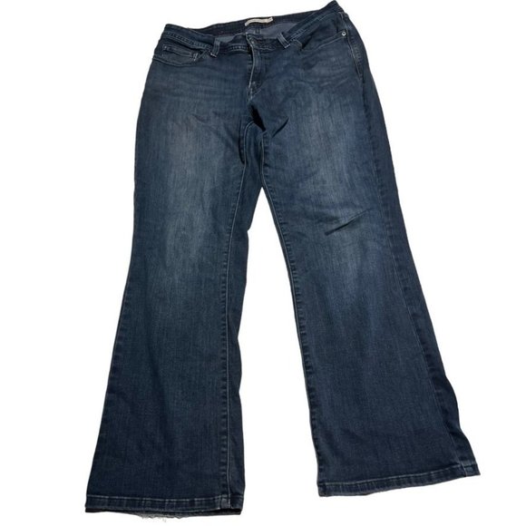 Women's Levi's 529 Curvy Bootcut Blue Waist 32 - Picture 4 of 10